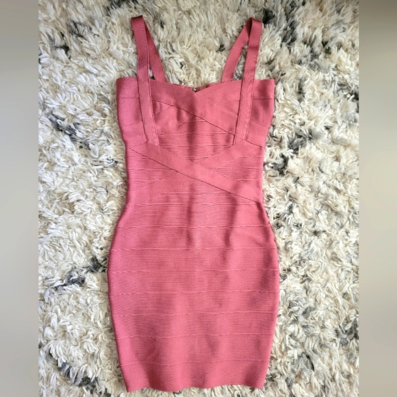 Bodycon Bandage Strap Club Dress NWOT - Picture 3 of 7